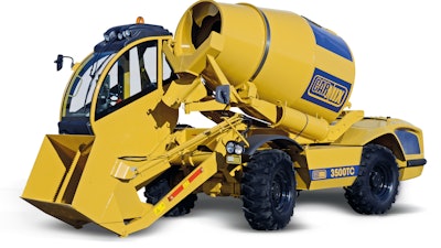 The Carmix 3500 TC mobile concrete batching plant
