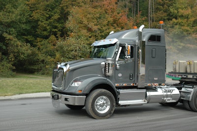 Many people think they need a double frame rail regardless and they may not. It depends on the fifth wheel load on the tractor. You may have a high GCW, but you don’t have that huge load on the fifth wheel.