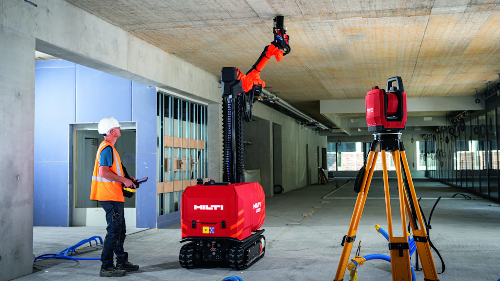 Jai Bot Hilti Jaibot BIM-enabled Construction Jobsite Robot From: Hilti Inc ...
