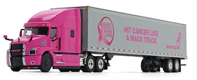 Mack Pink Anthem Diecast