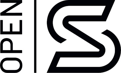 Open S Mark Black
