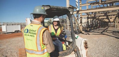 United Rentals Workers Safety Vests