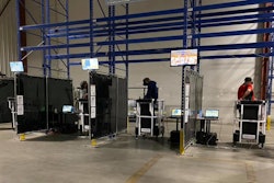 Operators training on Serious Labs VR MEWP simulators at ACTI.