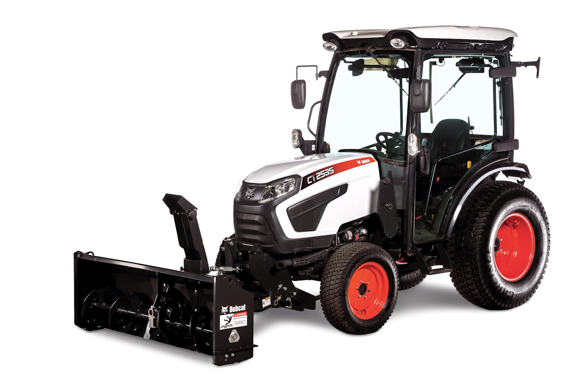 New Front-Mount Snowblower Attachment from Bobcat Company From: Bobcat