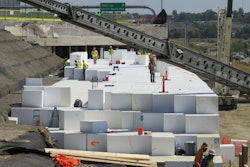 Insulfoam Geofoam Placement on CDOT US36