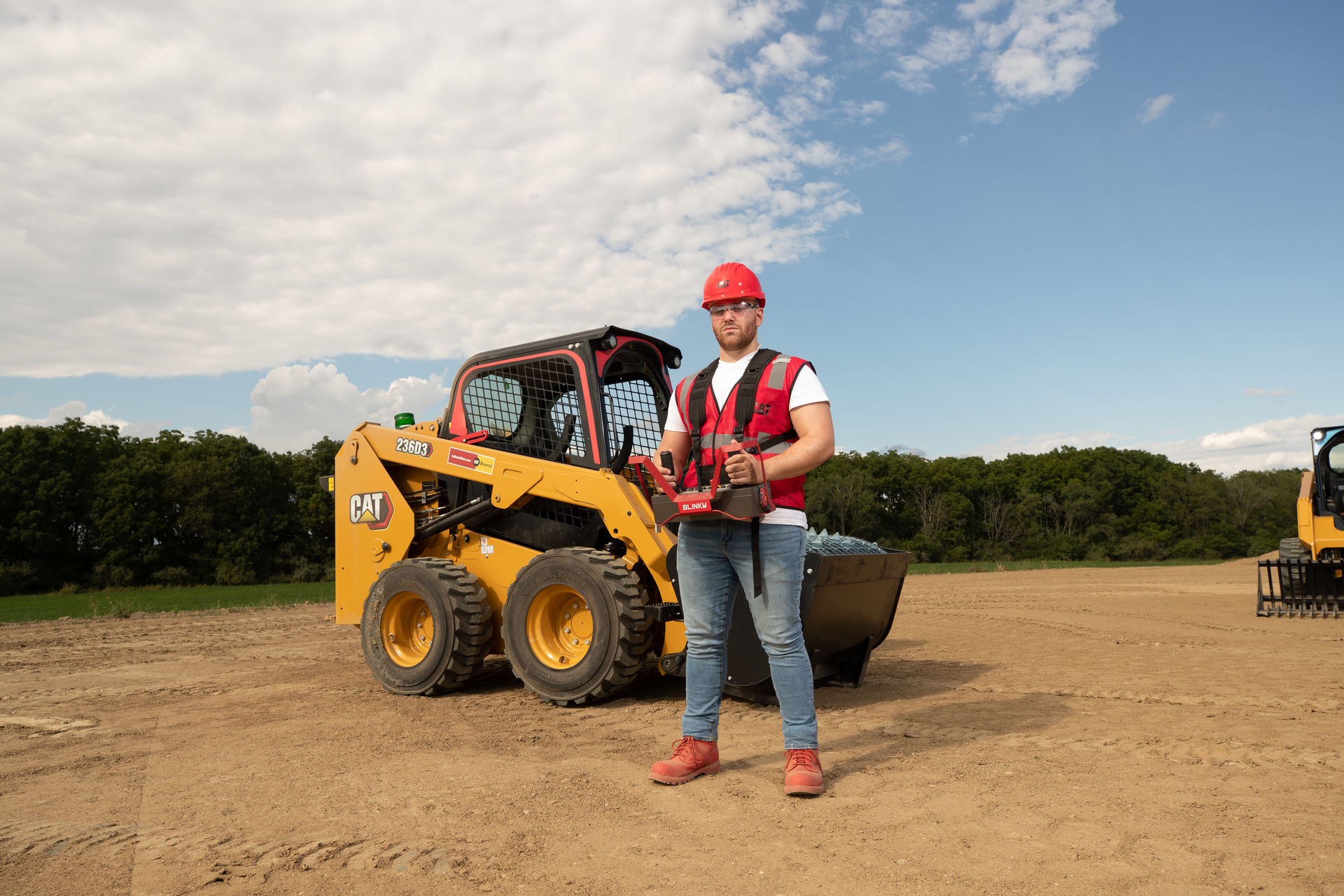 Joey Stone, Caterpillar E-Nascar Drive for Richard Childress Racing eSports, says the challenge of filming Cat Trial 9: PAC-MAN&trade; was 'something incredible'