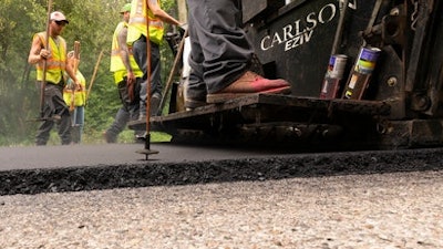 DOW plastic-modified asphalt