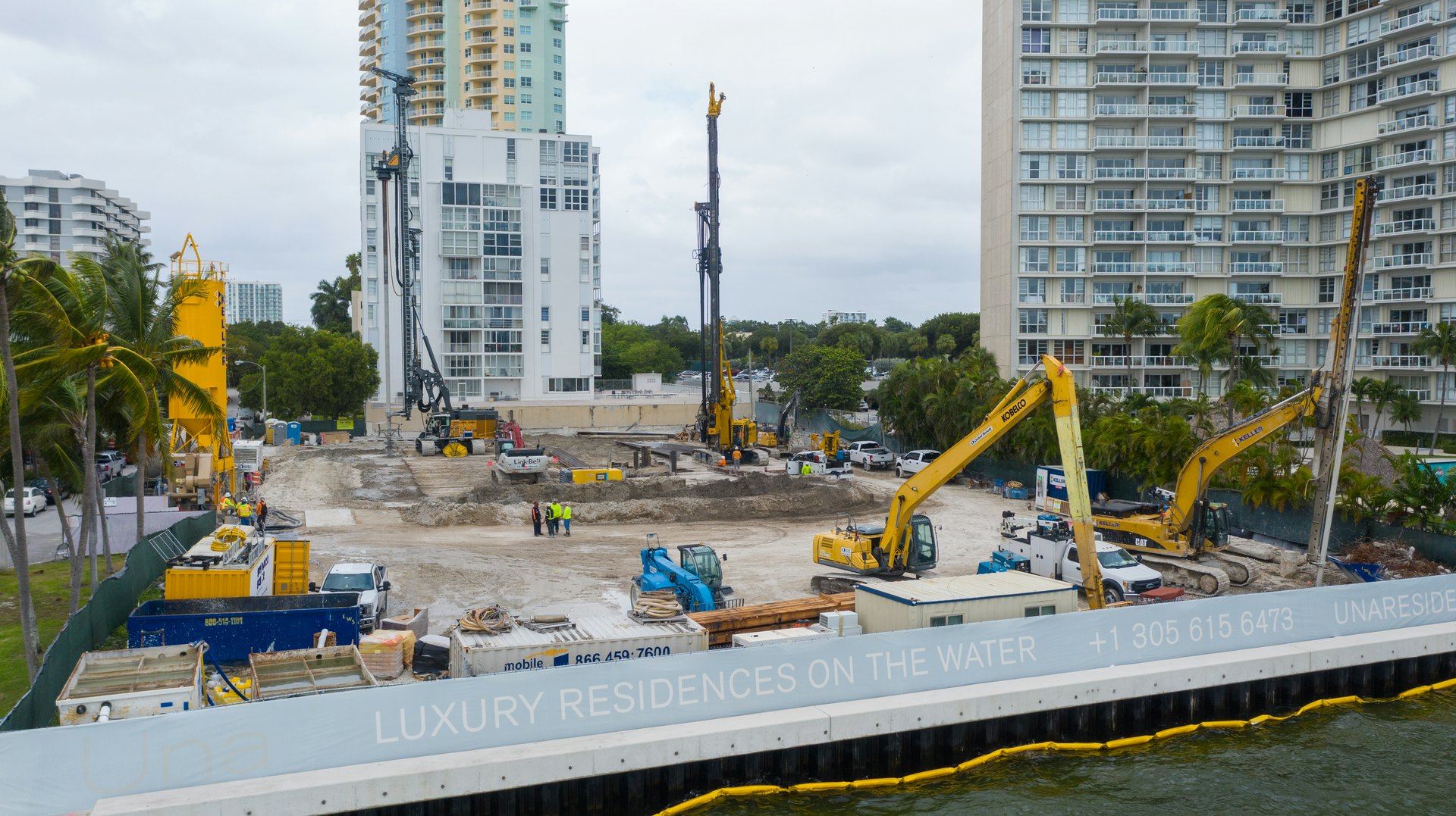 The Story Of The Miami Una Residence Condominium 25 Million Underground Parking Garage For Construction Pros