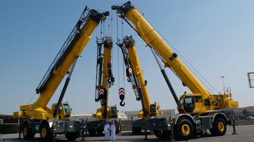 Given the variety of projects lined up for the GRT8100 cranes, Tamimi Rentals will be able to take full advantage of the crane’s 100-ton maximum capacity combined with a five-section, full power boom that extends up to 47 meters, which can increase its length to 64 meters with the use of a jib.