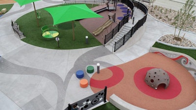 Red-Tailed Hawk Park Make a Wish Foundation Colorado Hardscapes