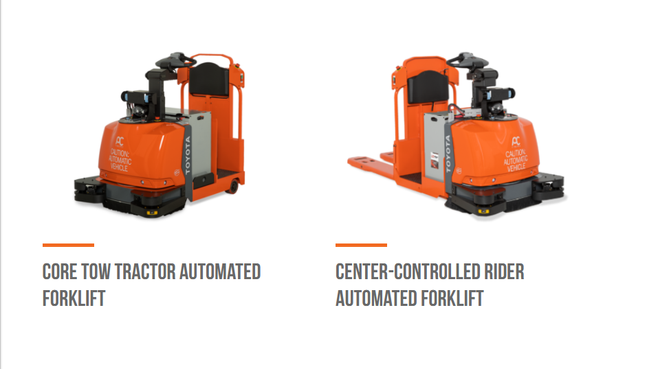 Two New Toyota Automated Forklifts Developed From Toyota Material Handling Usa For Construction Pros