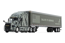 Mack Defense announced a multiyear partnership with Fisher House Foundation in which proceeds from the Mack Anthem Digi Camo diecast models sales will be donated to the nonprofit serving military and veteran’s families. Mack will donate $20,000 this year for sales in 2019 and 2020, and will contribute up to $10,000 more next year as sales continue.
