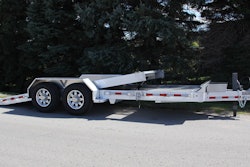 Aluma 8200 14 K Tilt Tandem Utility Trailer