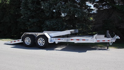 Aluma 8200 14 K Tilt Tandem Utility Trailer