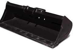 Heavy-duty grading bucket