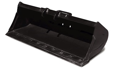 Heavy-duty grading bucket