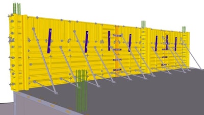 Cu Tekla Formwork Model
