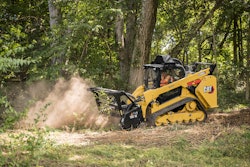 A CTL with a mulching attachment allows for maximum maneuverability, especially in applications where the work area can be more restrictive. Examples would include working in areas where clearing of certain invasive plant species while leaving behind other plants/trees is required, or clearing right of way areas near highways or railroads.