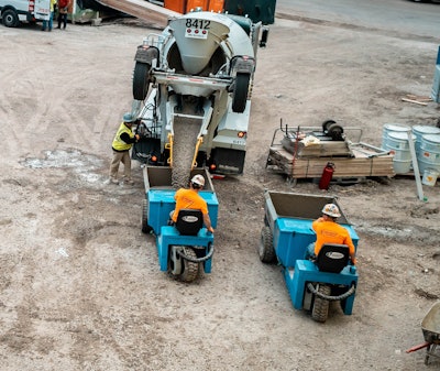 The CreteRod All-wheel Drive Material Handler