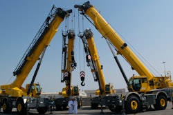Given the variety of projects lined up for the GRT8100 cranes, Tamimi Rentals will be able to take full advantage of the crane’s 100-ton maximum capacity combined with a five-section, full power boom that extends up to 47 meters, which can increase its length to 64 meters with the use of a jib.