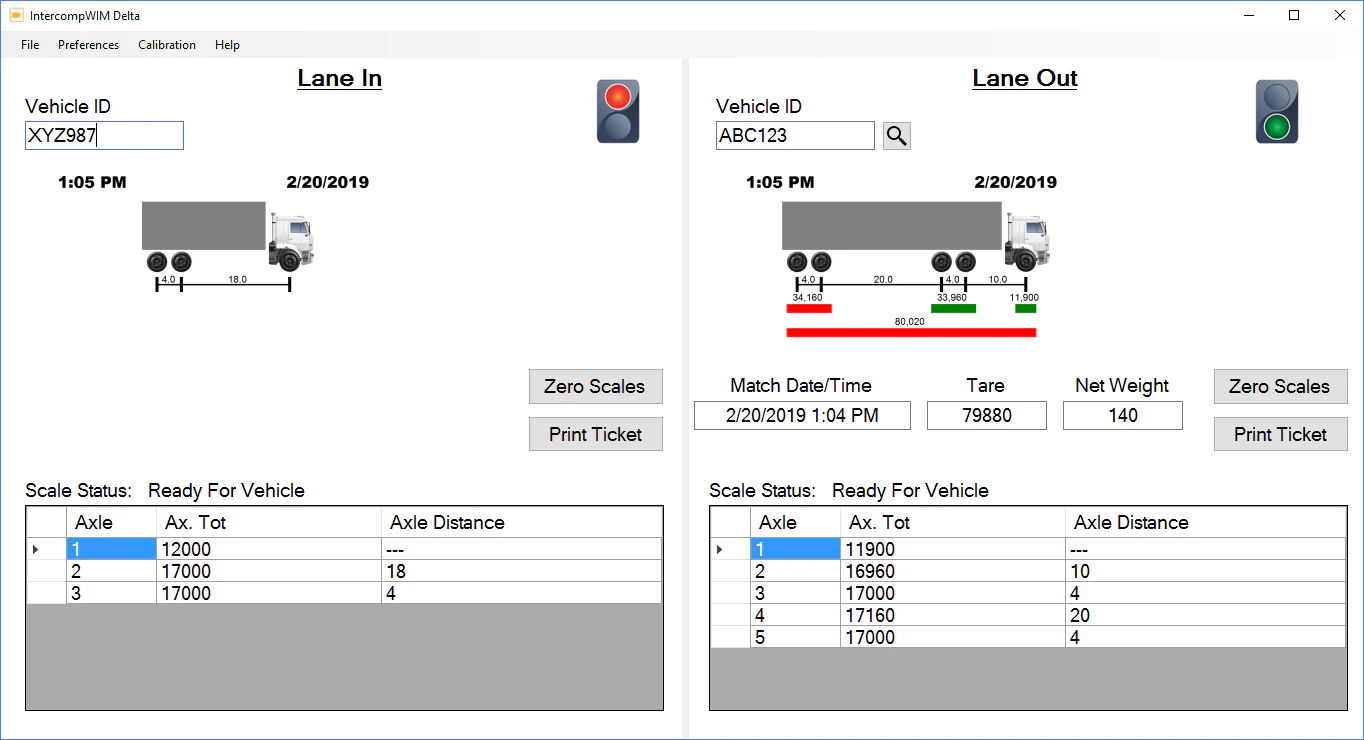 Intercomp Scale Software Racing IntercompWIM and IntercompWIM Delta Software | Automate Portable and In ...