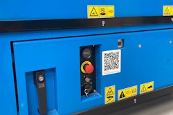 New QR code on Sinoboom's Scissor Lift.