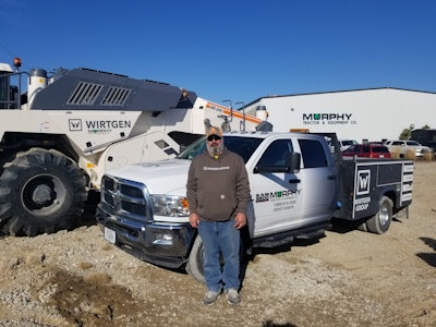 Travis Long successfully completed five weeks of in person fundamental training at the Wirtgen Center for Training and Technology in Nashville, TN; and completed over 200 hours of additional technical training to become one of the first 'Master Technicians' in the United States.