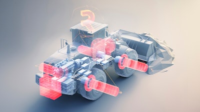 The Danfoss EDITRON system includes an EM-PMI375-T800 motor as well as EC-C1200-AFE350 DC/AC converters and a DC-DC converter.