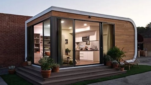 The Mighty Buildings studio dwelling can be 3-D printed in about 24 hours.