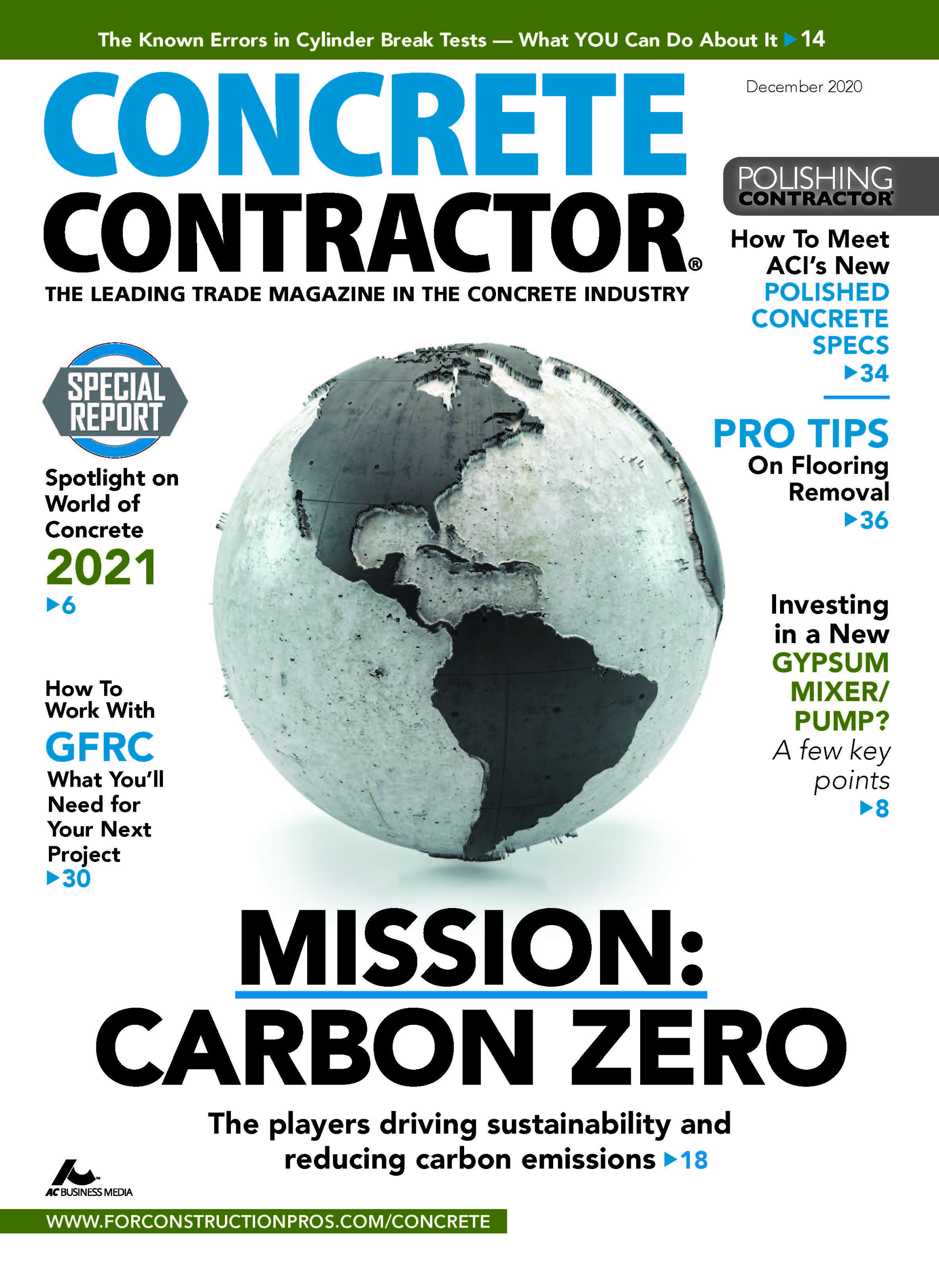 Concrete Contractor December 2020