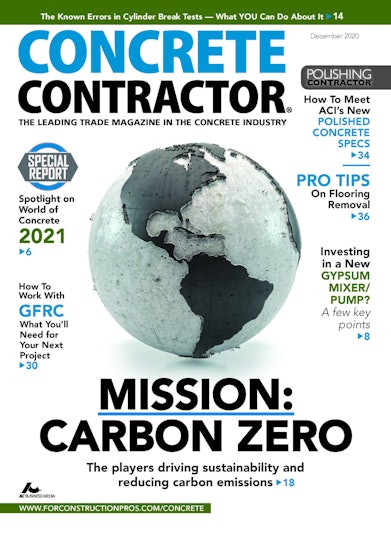 Concrete Contractor December 2020