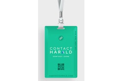 Contact Harald Contact Tracing Card