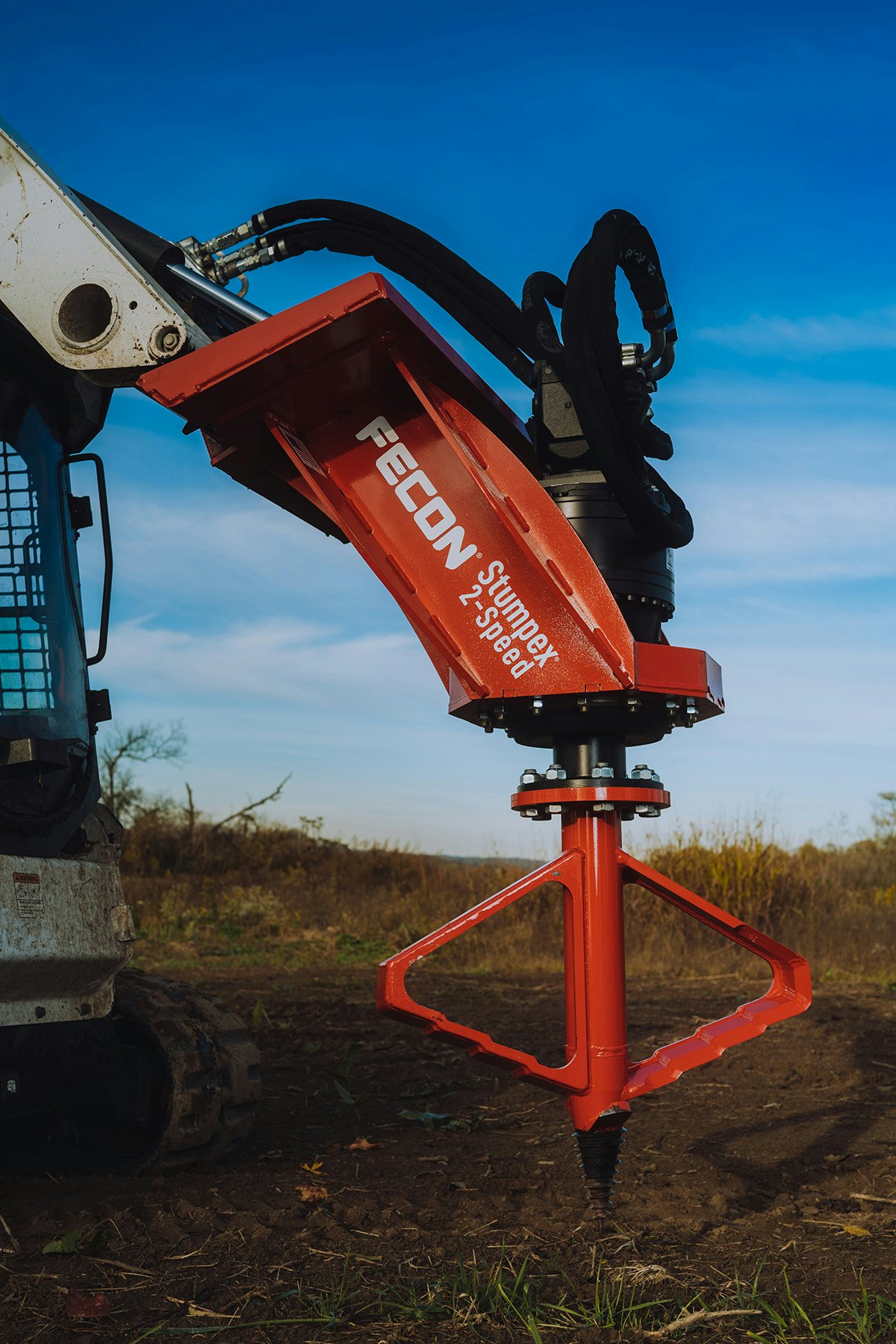 Fecon Upgraded Stumpex Stump Grinder From Fecon LLC For Construction Pros