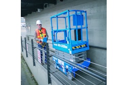 Lightweight low-level scissor lifts with a compact footprint, such as Genie's GS-1330m, can tackle applications once historically done only by manually propelled models.