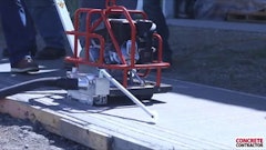Cutting Concrete In The Cold Video Esch Supply