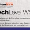 CustomTech TechLevel WSF Fiber Reinforced Self-Leveling Underlayment for Wood Subfloors