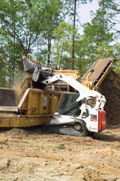 There are many considerations when selecting a bucket, including loading height.