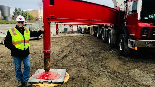 Jim Manson, president of Sun Concrete Pumping.
