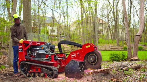 If users are looking for a more powerful grinder for removing larger stumps in a complex environment, the Toro STX 38 EFI stump grinder is a good choice, as it's built for durability in the toughest conditions.