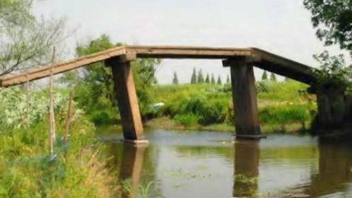 The Huangqing Bridge, in China