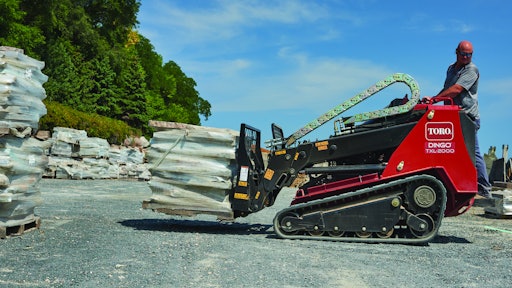 Having a preventative maintenance plan for compact tool carriers, such as this Toro Dingo TX 1000, can help contractors avoid major - and costly - repairs.
