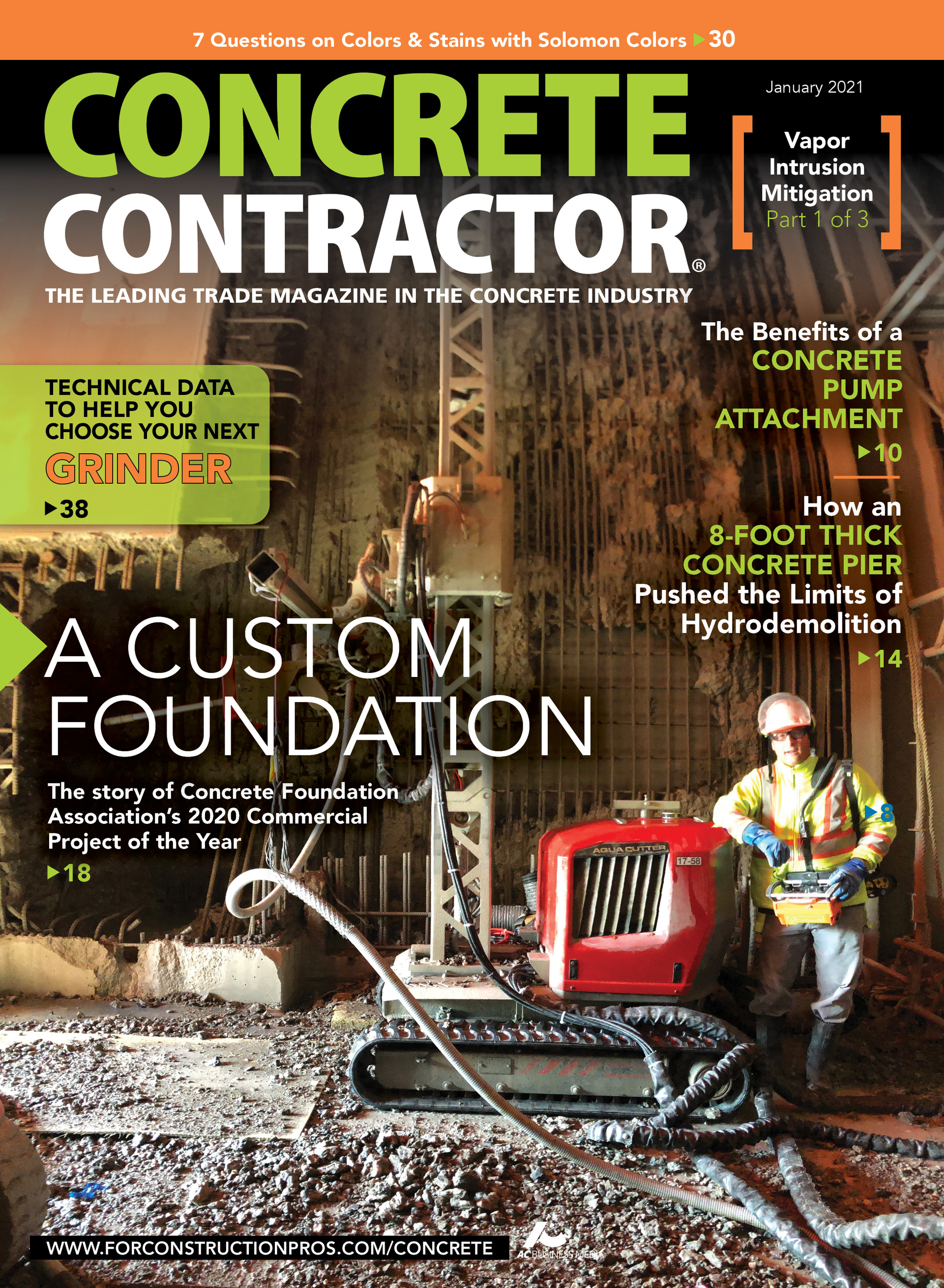 Concrete Contractor January 2021