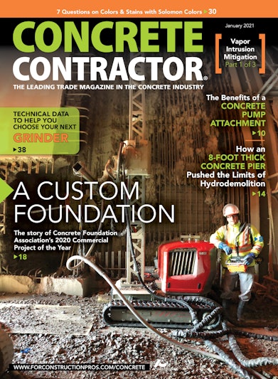 Concrete Contractor January 2021