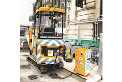 The new Universal Charger can charge the 19C-1E electric mini excavator in 2 1/2 hours.