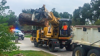 Gradall Fixed Thumb Grapple Attachments