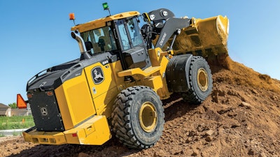 John Deere 644 X-tier loader