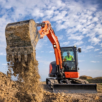 Kubota KX057-5 Compact Excavator