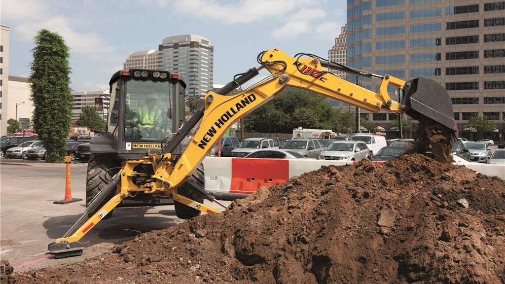 New Holland C Series Backhoe Loaders From: New Holland Construction ...