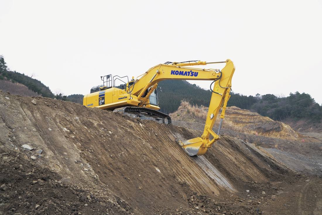 Komatsu PC210LCi-11 intelligent Machine Control Excavator Adds