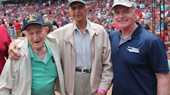 Each year, Musto has invited hundreds of veteran to a Boston Red Sox game where a veteran throws the first pitch and another sings the national anthem. His team also distributes hundreds of yearly gifts to veterans. They distribute turkeys for Thanksgiving and Christmas trees for the holidays.